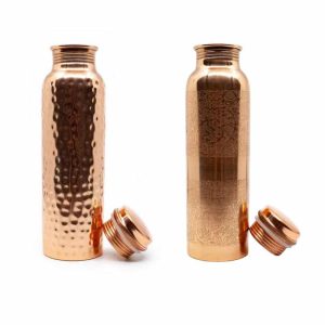 Ayurveda Copper Bottle Set - Bundle