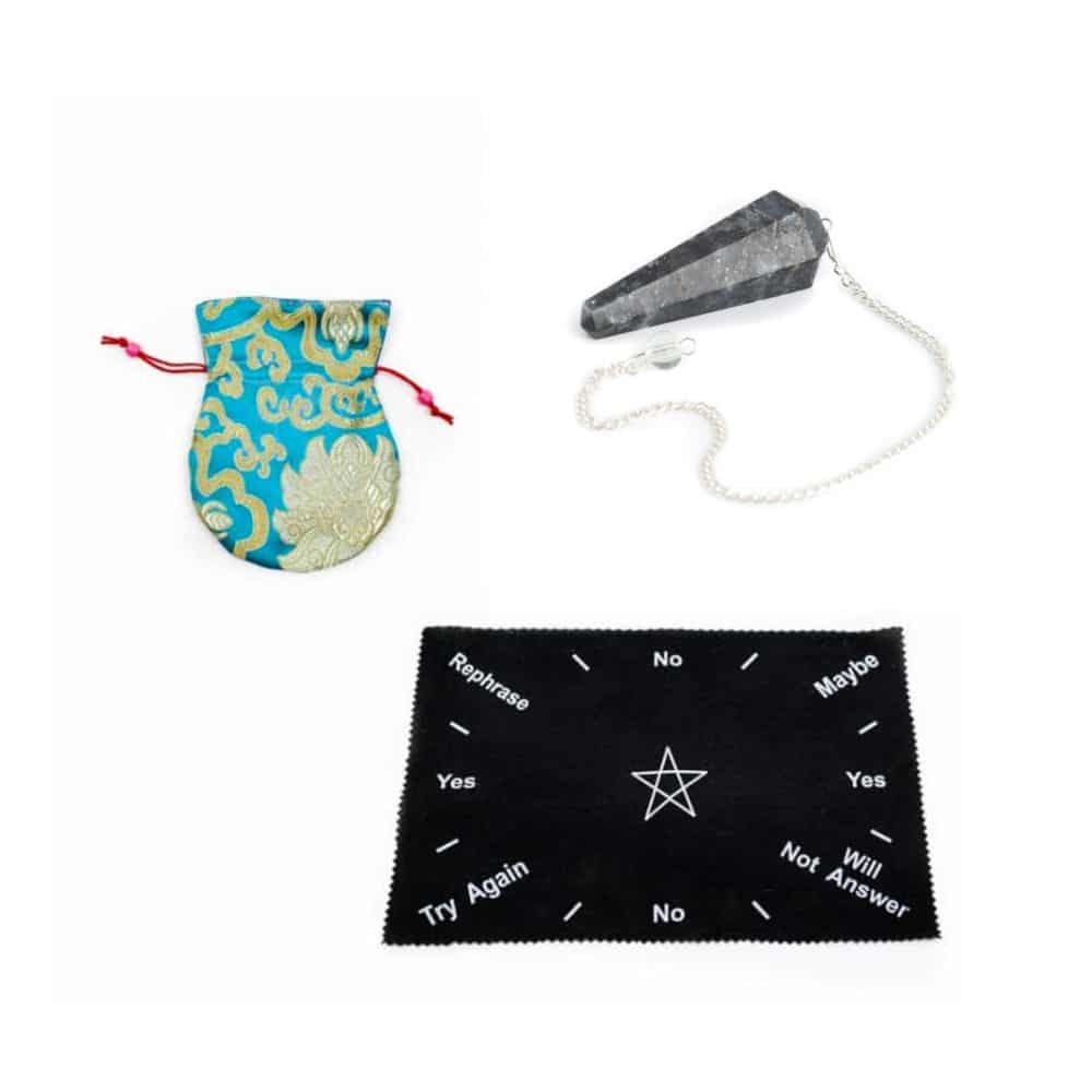 Basic Larvikite Pendulum Set – Bundle