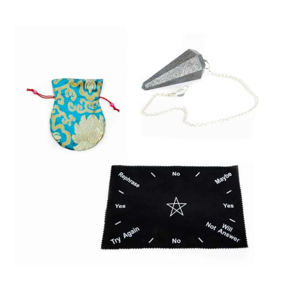 Basic Hematite Pendulum Set – Bundle