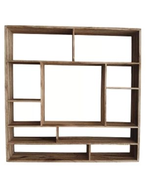 Square Wall Cabinet Altar of Anna Paulowna Tree Wood