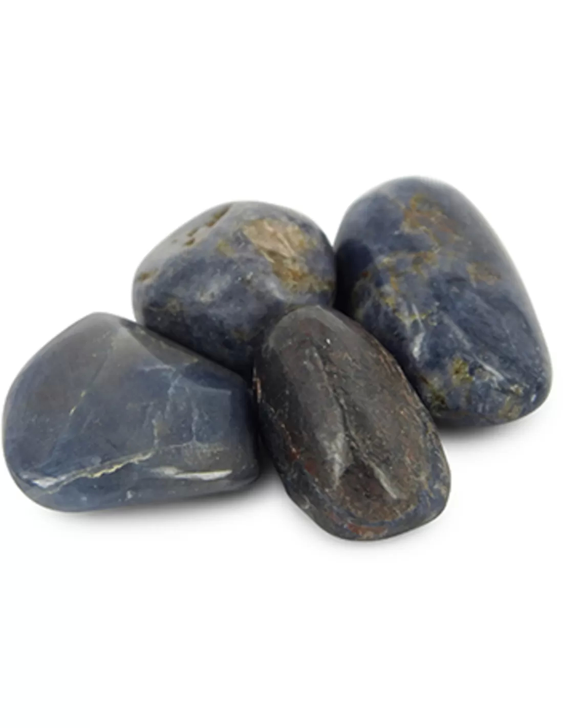 Sapphire Tumbled Stones Self-expression Communication Mental Power Self-discipline