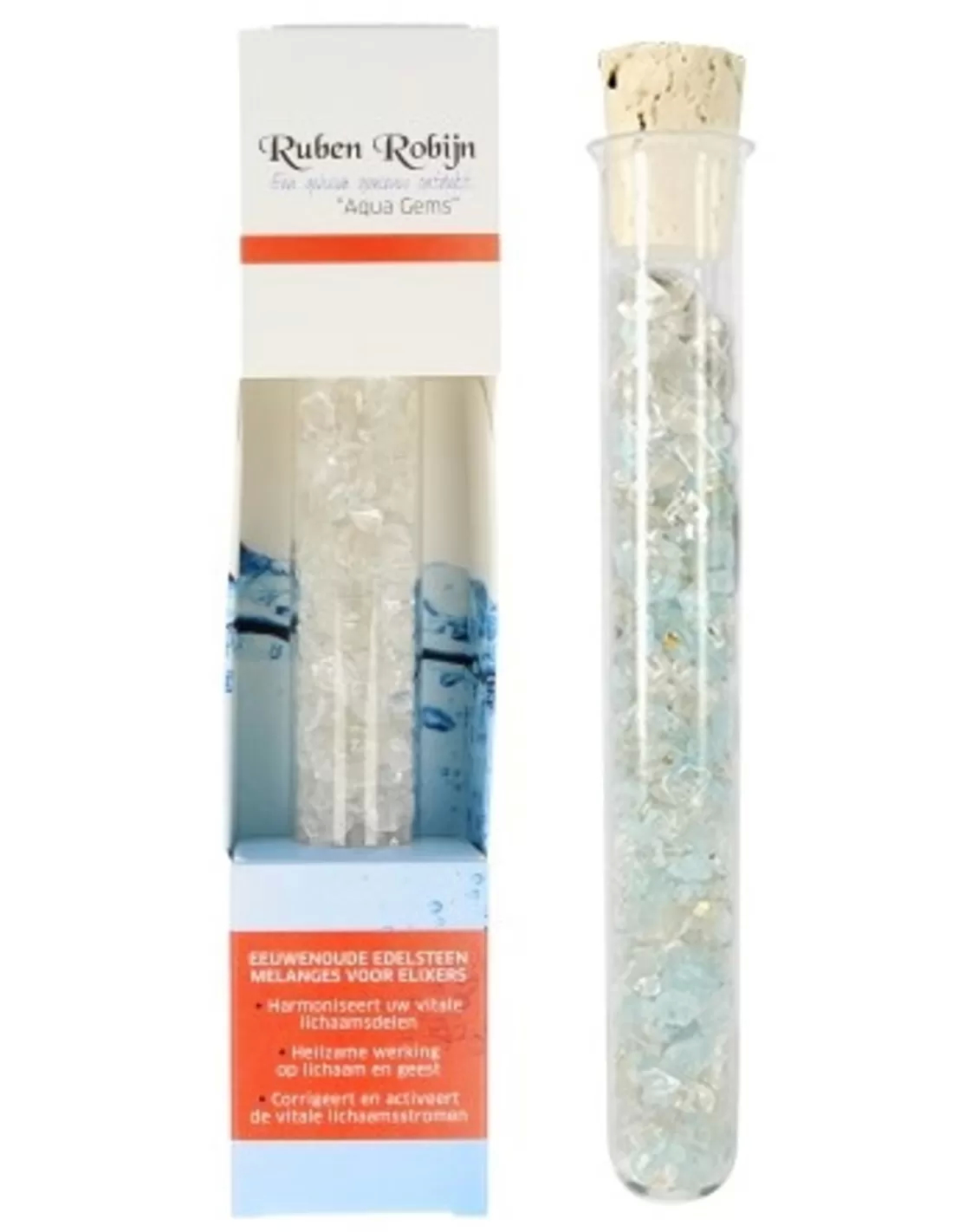 Clarity Brightness Aqua Gems Gemstone Wall Size L