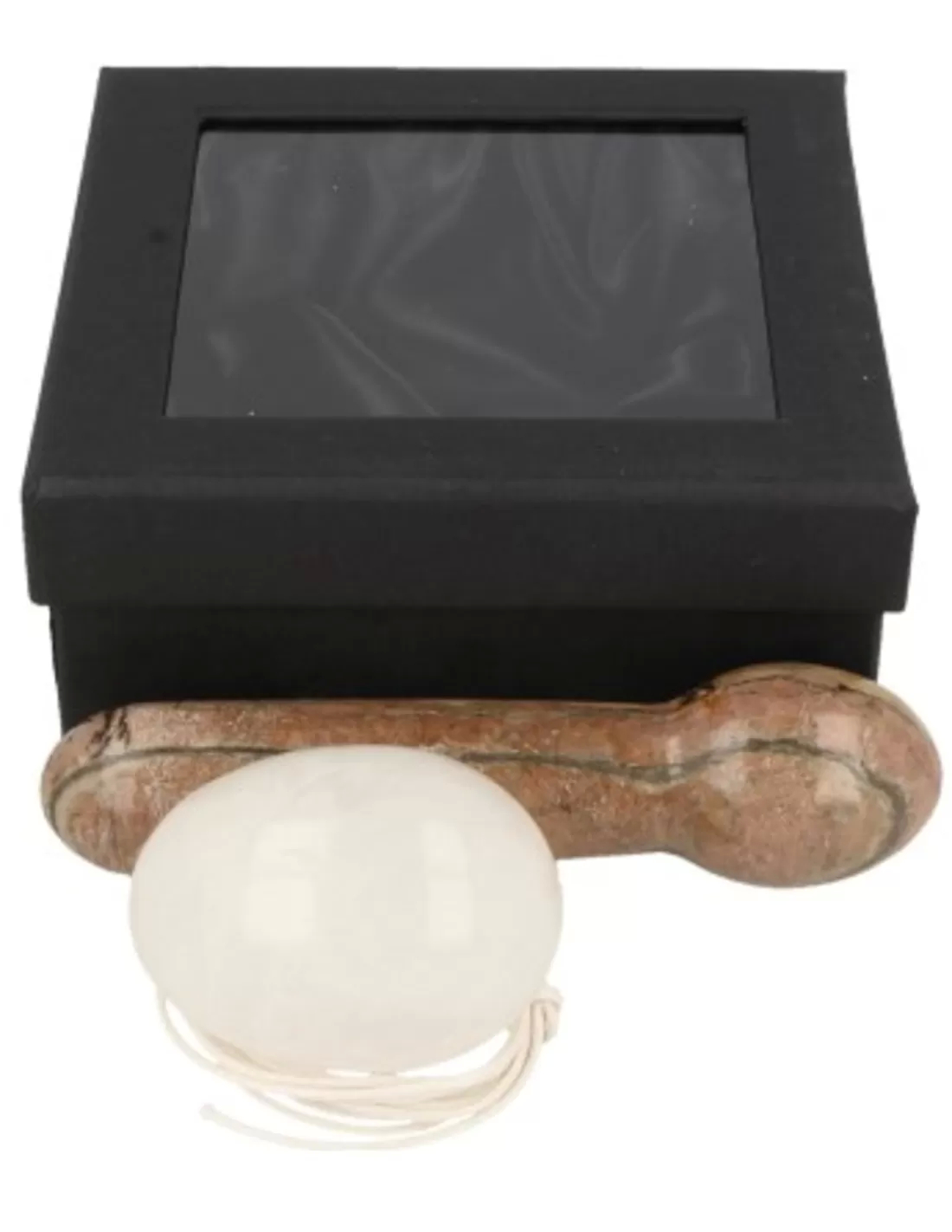 Rock Crystal Yoni Egg and Massage Stick for Inner Balance and Harmony