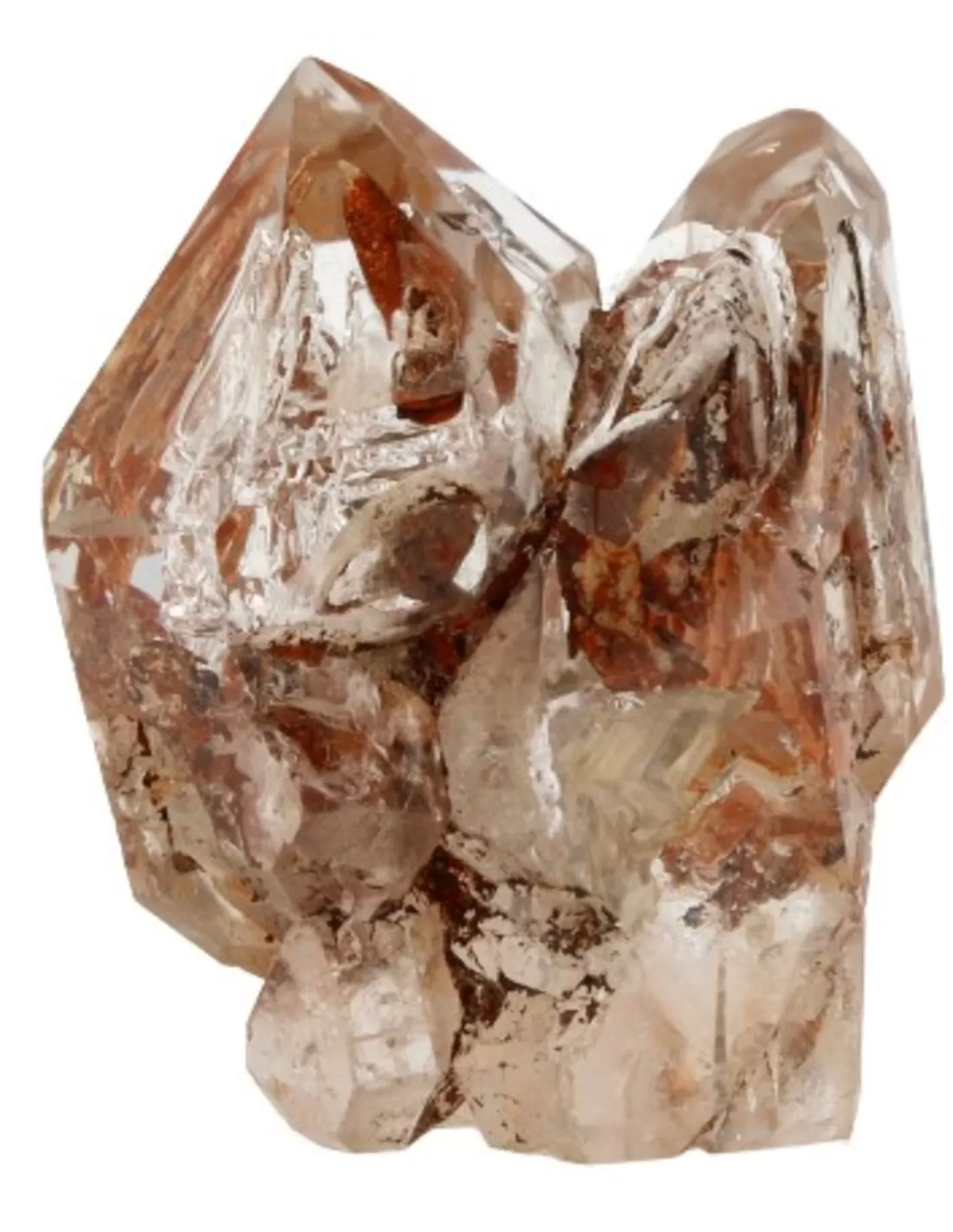 Unique red Window Quartz gemstone point Afghanistan 40-60 grams