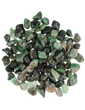 Emerald Tumbled Stones Split Size 250 Grams