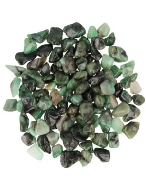 Emerald Tumbled Stones Split Size 250 Grams