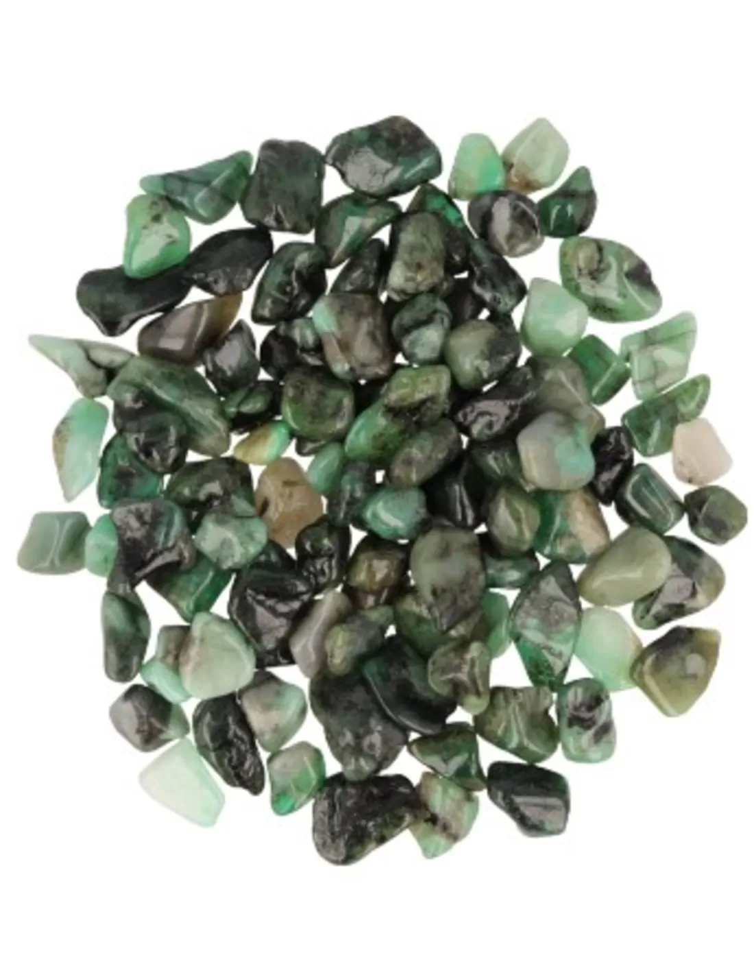 Emerald Tumbled Stones 1 Kilogram Split Size For Orgonites