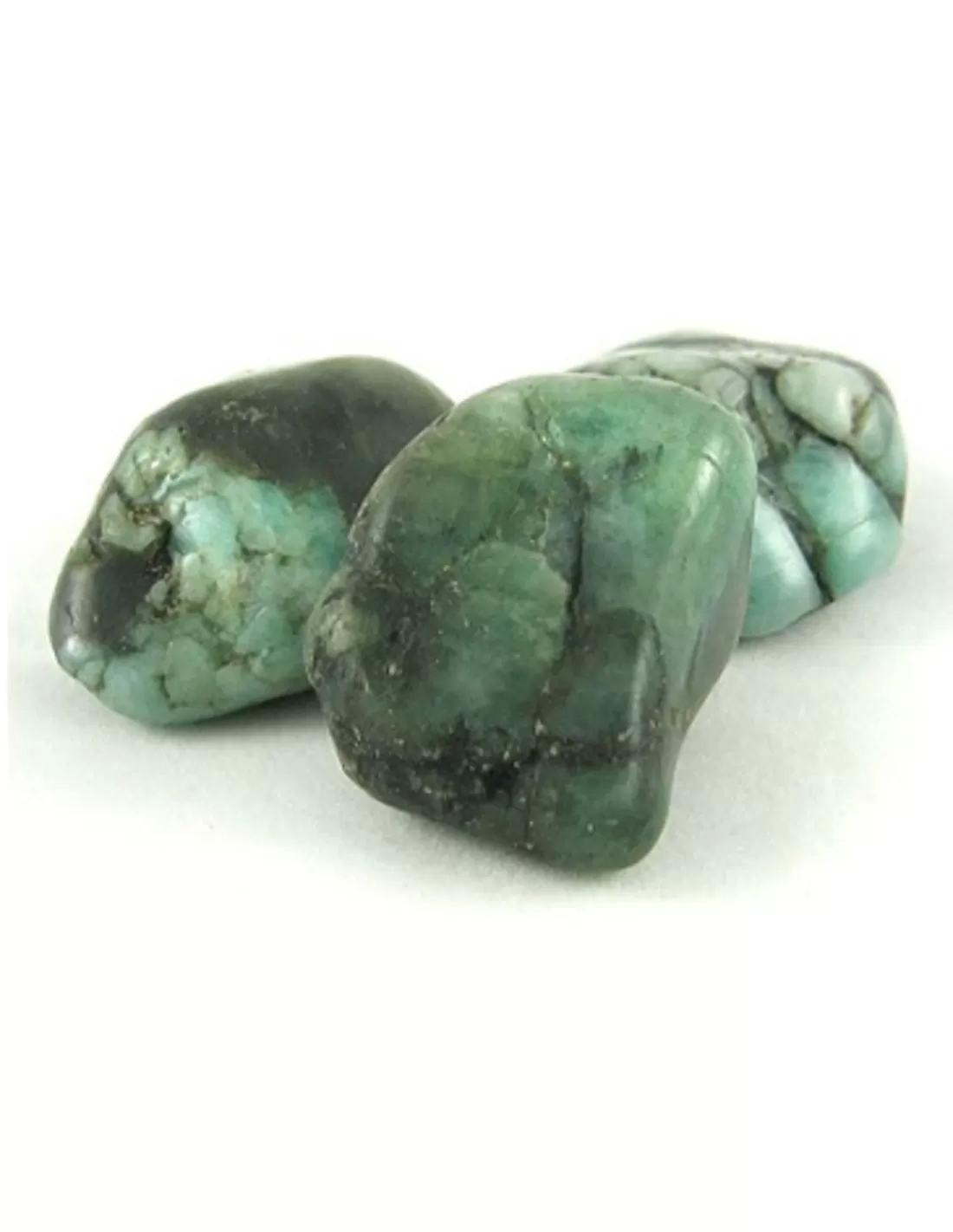 Emerald Gemstone Tumbled Stones 500 Grams