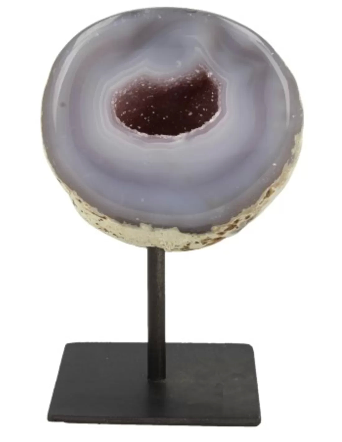 Agate Nature on Stand Unique Piece Brazil Weight 0.5 kg