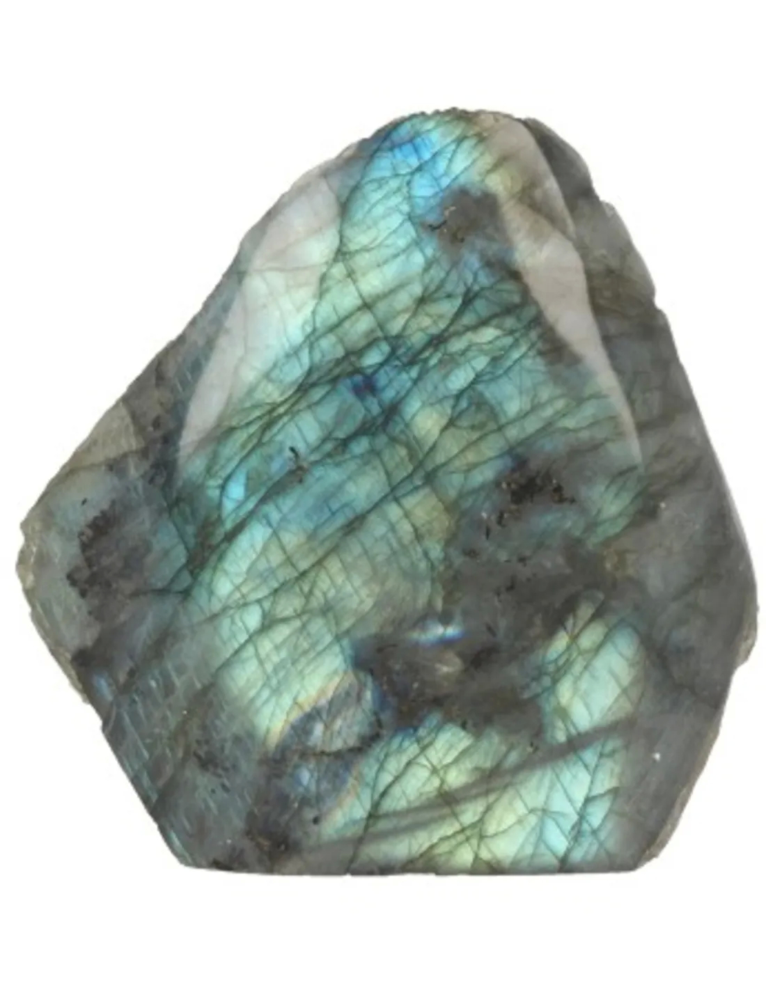 Unique half-polished Labradorite 250-350 grams from Madagascar
