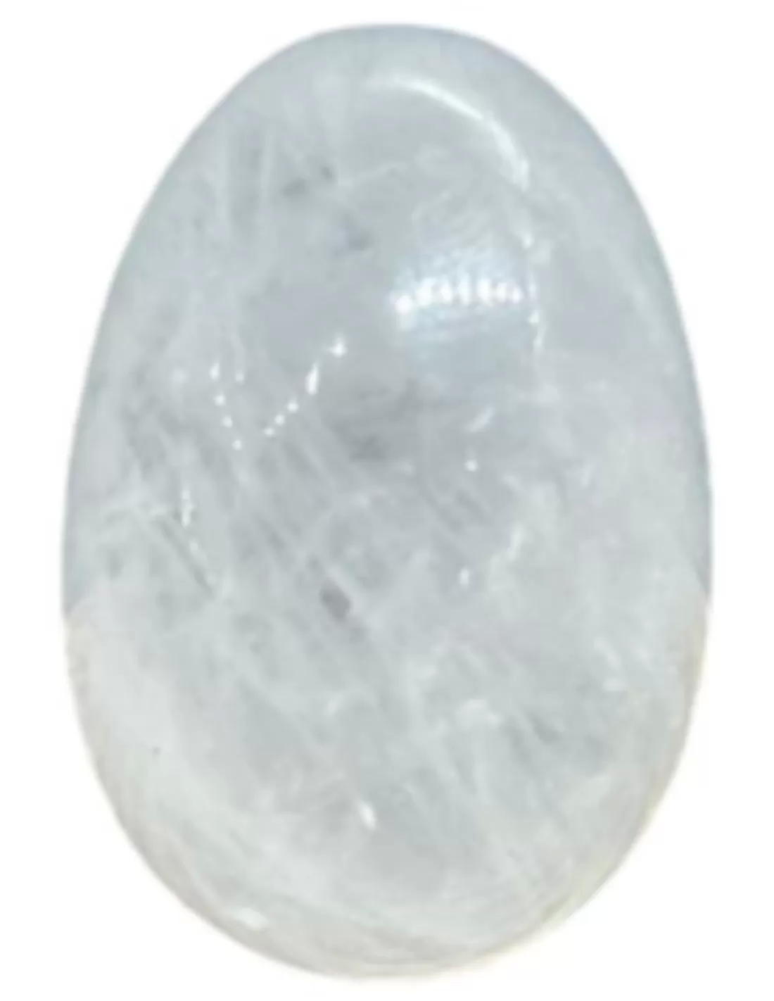 Rock Crystal Gemstone Egg Purifying Cleansing