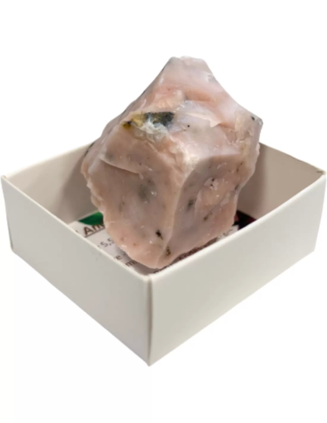 Rough Andean Opal Pink Opal in Box