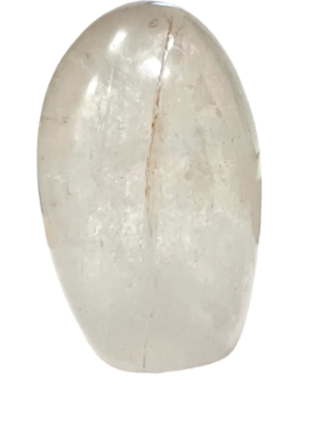 Rock crystal sculpture 700 - 850 grams from Madagascar