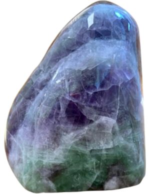Rainbow Fluorite Half Polished Piece 800 - 950 Grams