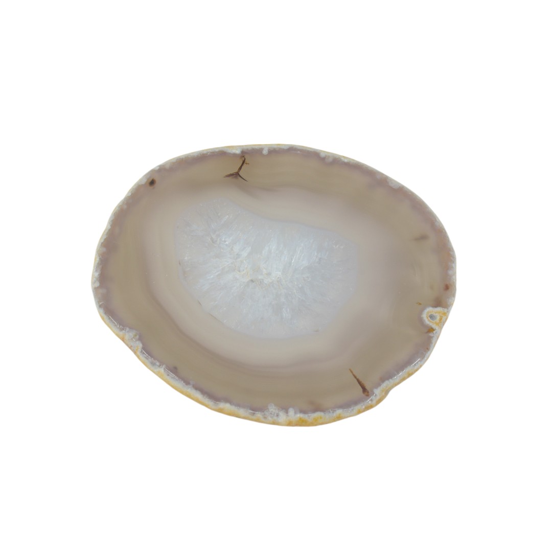 Disc Grey Agate Medium (6 - 8 cm)